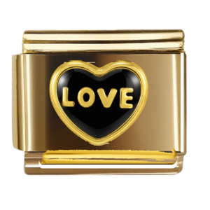 Black Love Heart