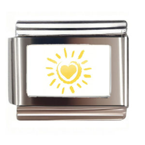 Yellow Heart Sun