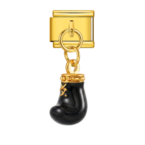 Black Boxing Glove Pendant