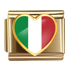 Italy Flag Heart
