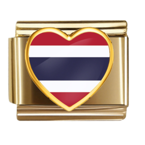 Thailand Flag Heart