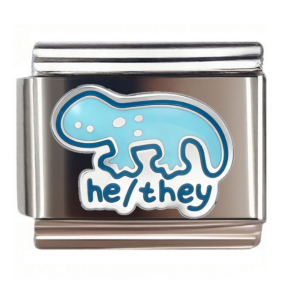 Blue He They Dinosaur