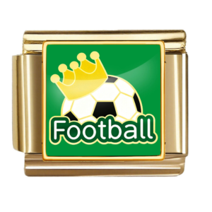 Crowned Football Graphic