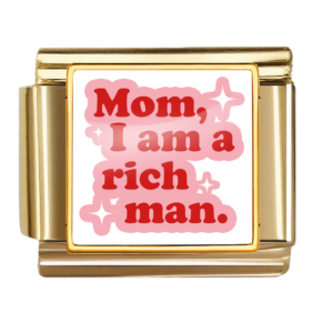 Rich Mom Pink Text