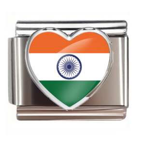India Flag Heart
