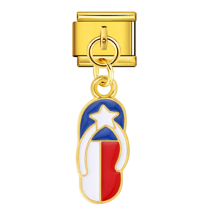 Patriotic Flip Flop Pendant