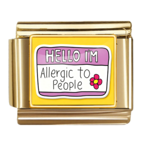 Allergic to People Gold Panel