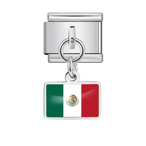 Mexico Flag Pendant