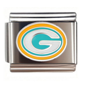 Teal G Oval Emblem
