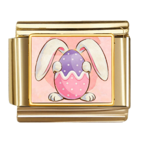 Dotted Wave Easter Egg Bunny Link