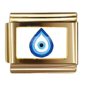 Blue Teardrop Eye