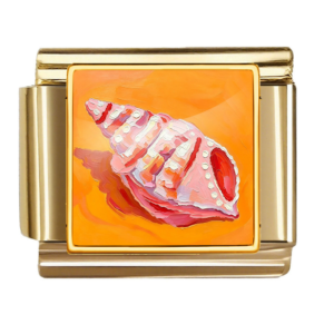 Pink Conch Shell Illustration
