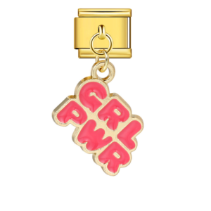 Pink GRL PWR Pendant