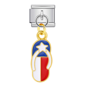 Patriotic Flip Flop Pendant