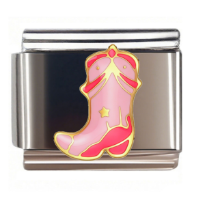Pink Cowboy Boot