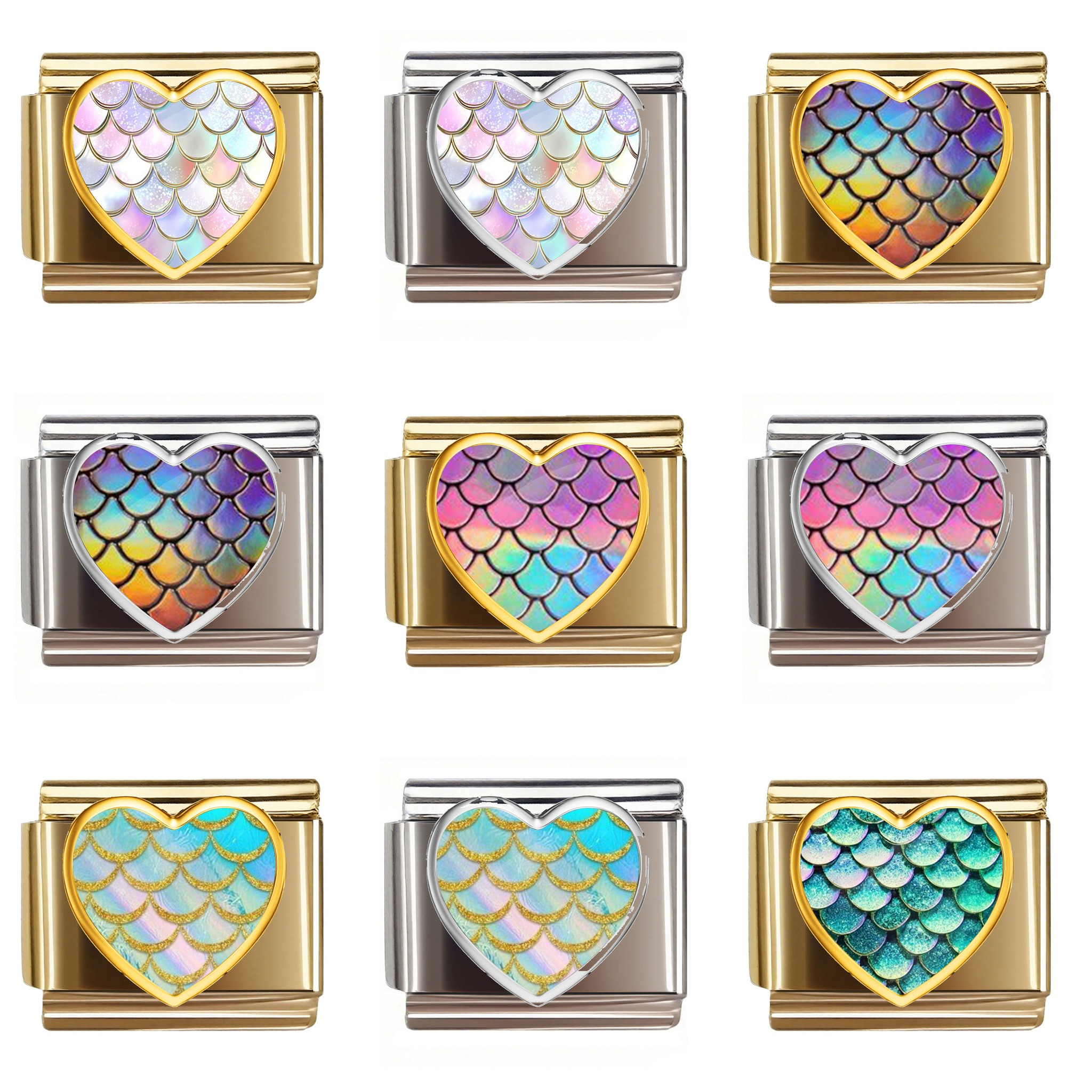 Gradient Scale Heart