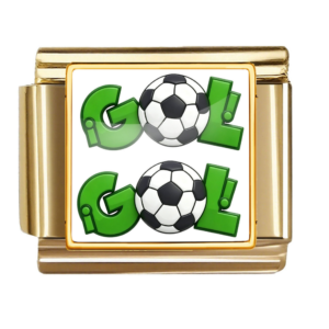 Double Soccer Goal Graphic