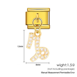 Gold Musical Note Pendant