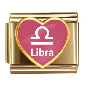 Libra Pink Heart