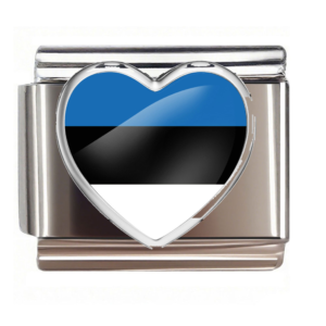 Estonia Flag Heart