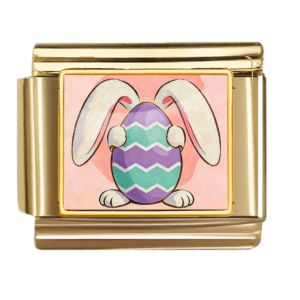 Chevron Easter Egg Bunny Link