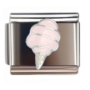 Pink Cotton Candy Cone