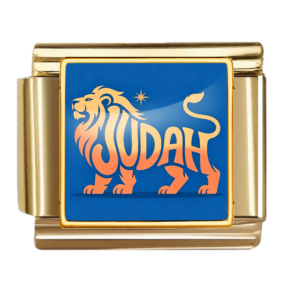 Judah Lion on Blue