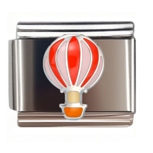 Red Pink Hot Air Balloon