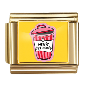 Mens Opinions Trash Can