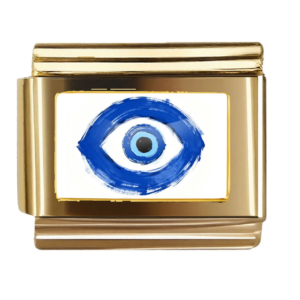 Blue Eye Brush Circle