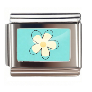 Aqua Daisy Outline