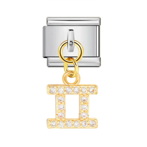 Clear Accent Gemini Pendant