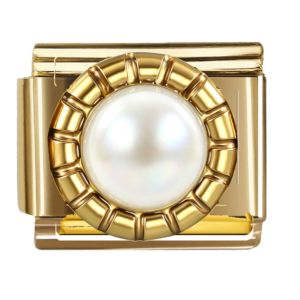 White Round Cabochon