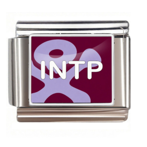 INTP Purple Abstract Figure