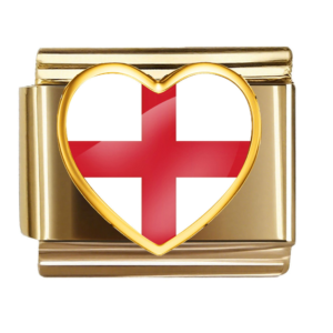 England Flag Heart