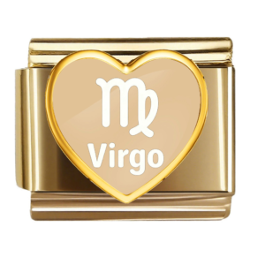 Virgo Beige Heart