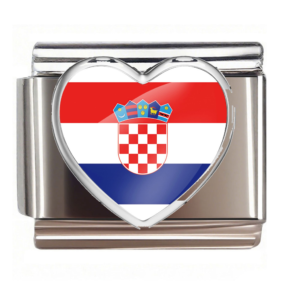 Croatia Flag Heart