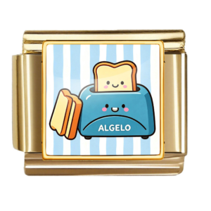 Smiling Teal Toaster