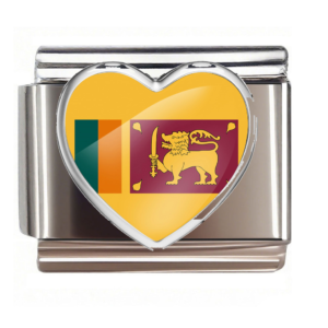 Sri Lanka Flag Heart