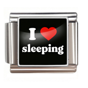 I Love Sleeping Heart Quote