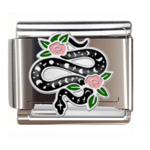 Celestial Snake and Roses