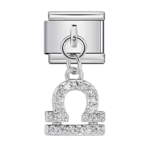 Silver Libra Symbol Pendant