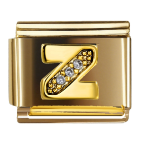 Gold Letter Z Accent