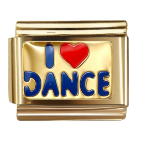 I Love Dance Text