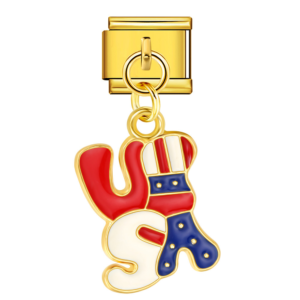 USA Letter Pendant