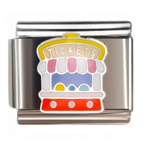 Pastel Ticket Booth