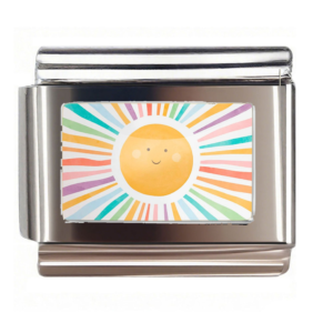 Smiling Rainbow Sun
