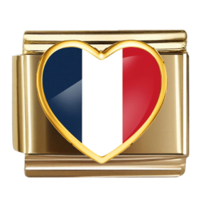 France Flag Heart