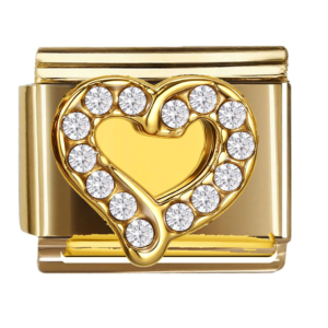 Double Gold Heart