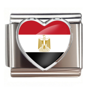 Egypt Flag Heart Link